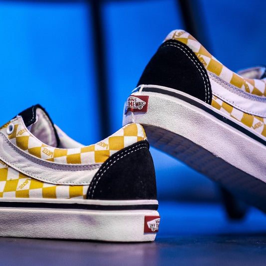 Vans Bold Ni Checkerboard Black/Mango Mojito ORIGINAL