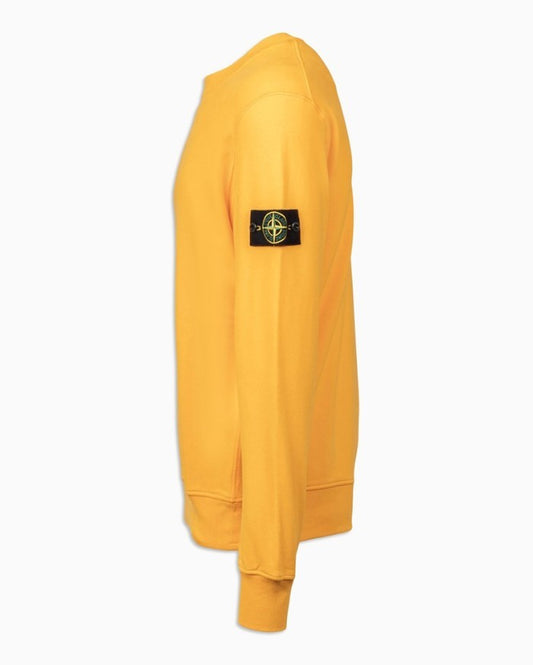 Stone Island Crewneck Yellow Patch Logo ORIGINAL 771563020 V0030
