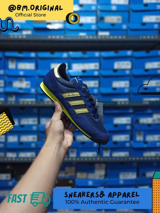 Adidas SL 82 Navy Gold Yellow Exclusive ORIGINAL GW5387