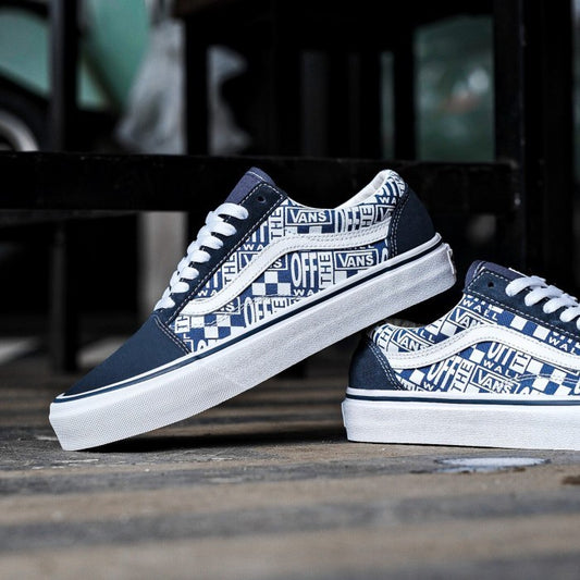 Vans Oldskool Off The Wall Dress Blue True Blue ORIGINAL