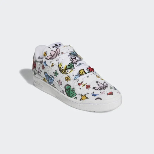 Adidas Jeremy Scott Forum 84 Low Mono Cloud White GX9668