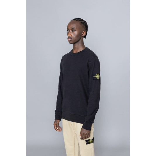 Stone Island Crewneck Sweatshirt Black ORIGINAL 761563051 V0029
