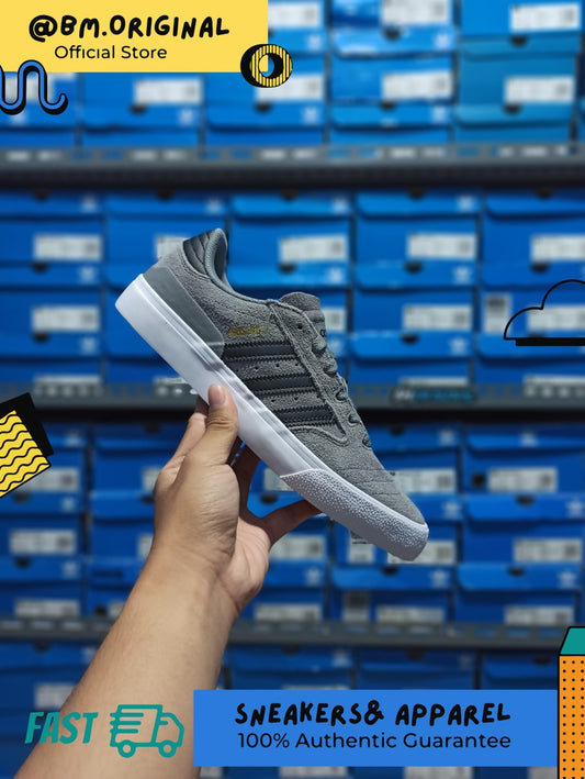 Adidas Busenitz VULC II Grey Three Core Black ORIGINAL GW3189