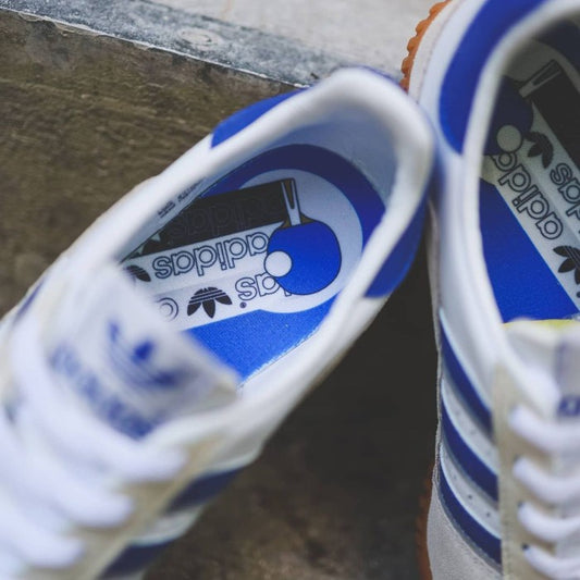 Adidas Indoor Comp White Blue ORIGINAL H01794