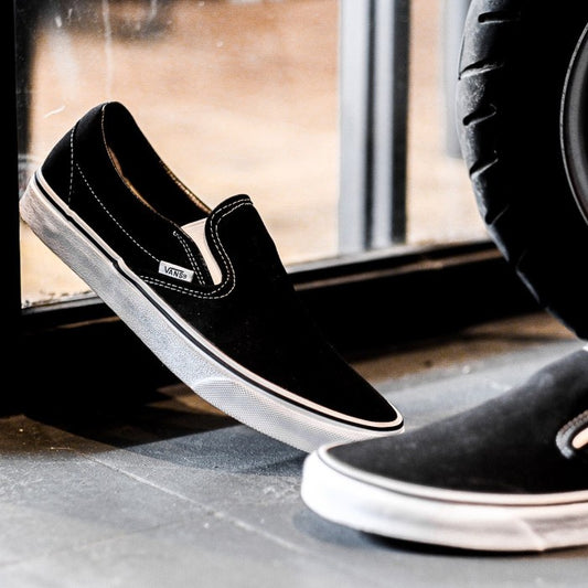 Vans Slip On Classic Black White Global ORIGINAL