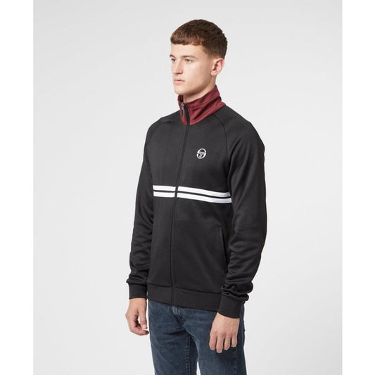 Sergio Tacchini Dallas Tracktop Black Red Exclusive ORIGINAL