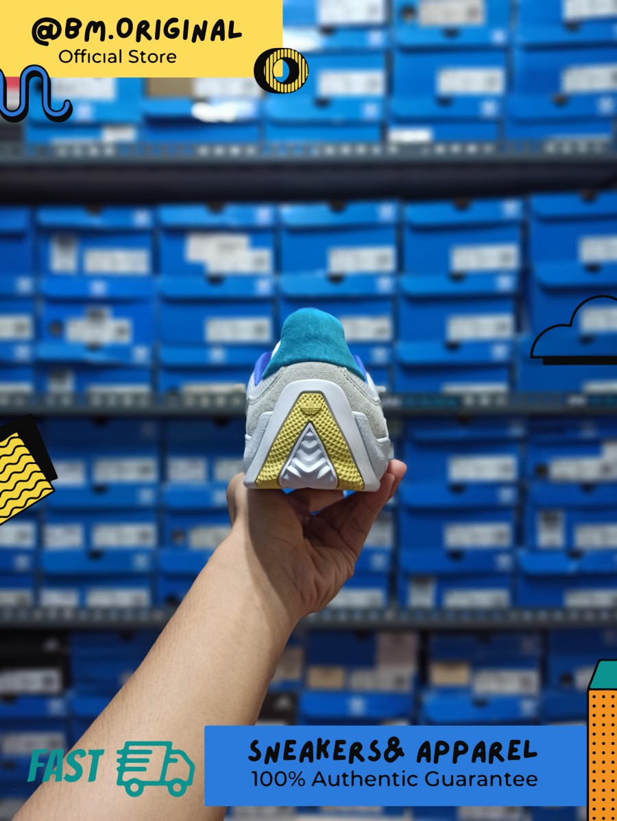 Adidas Puig White Sonic Ink Cyan ORIGINAL GZ2766