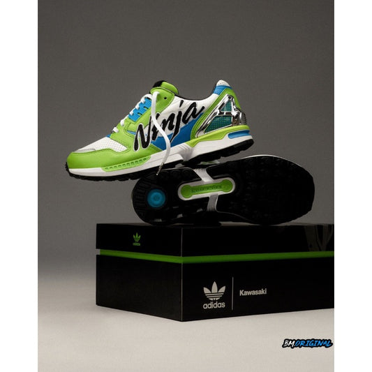 Adidas ZX 8000 x KAWASAKI Semi Solar Green ORIGINAL GW3358
