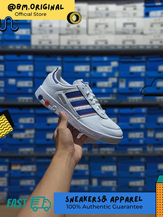 Adidas G.S. Court White Blue Orange GX9449