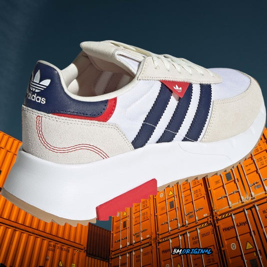 Adidas Retropy F2 White Navy Shock PINK ORIGINAL GW9354