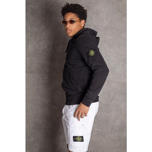 Stone Island 64251 Black Sweatshirt Hooded Garment ORIGINAL