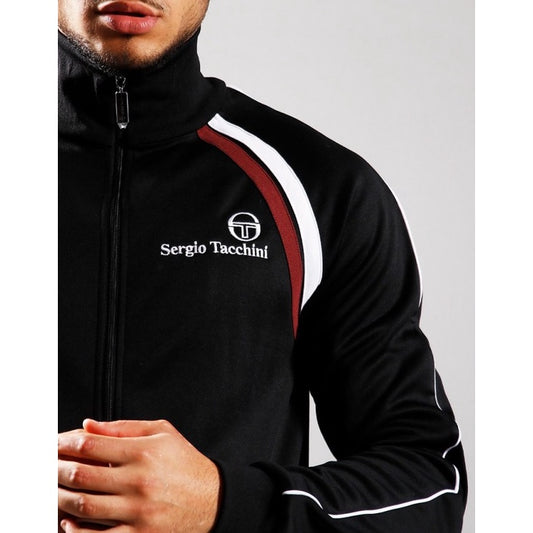 SERGIO TACCHINI GHIBLI TRACK TOP BLACK PORT WHITE ORIGINAL