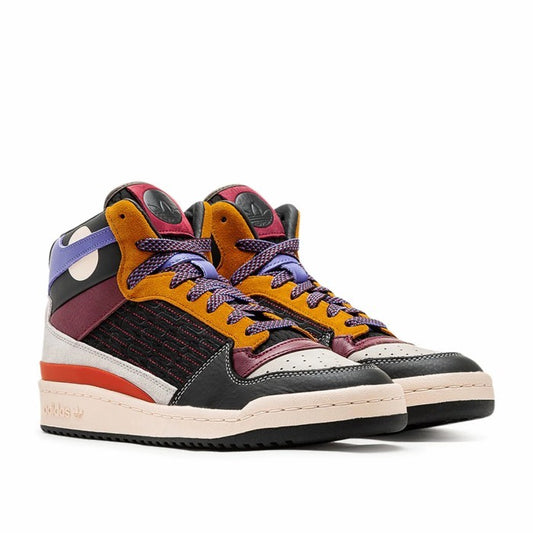 Adidas Forum Mid Patchwork Core Black Shadow Red ORIGINAL HP5359