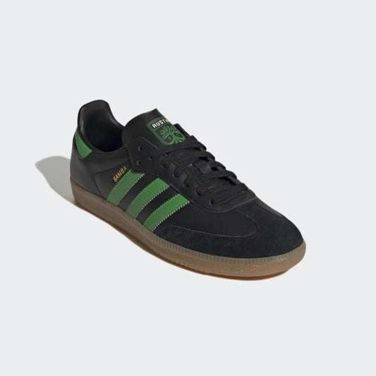 Adidas Samba OG Austin Core Black Real Green ORIGINAL HQ7035
