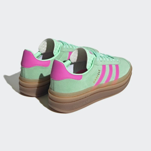 Adidas Gazelle Bold Pulse Mint Screaming Pink Gum M2 H06125