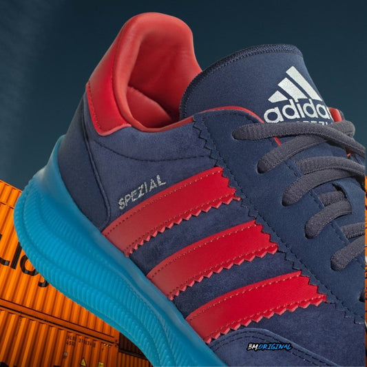 Adidas Spezial Handball Navy Lush Red Lush Blue ORIGINAL