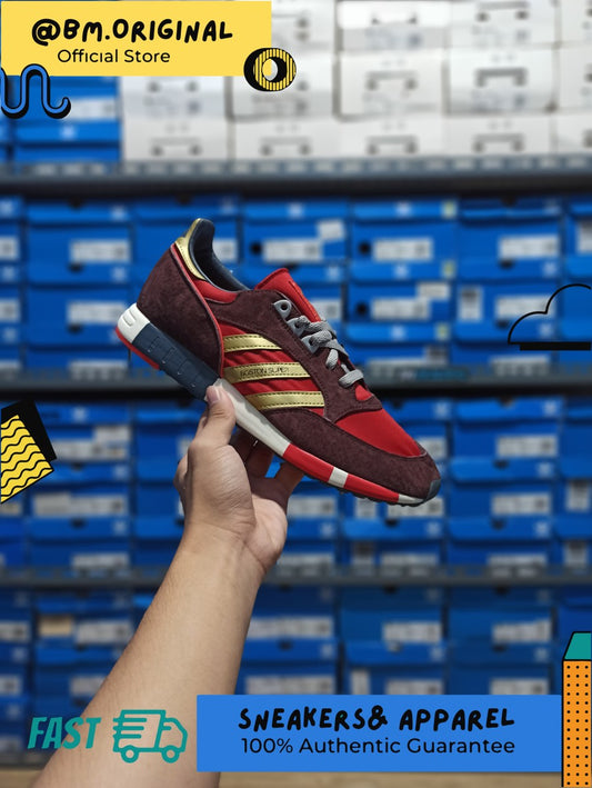 Adidas Boston Super Power Red Gold Metallic ORIGINAL M25420