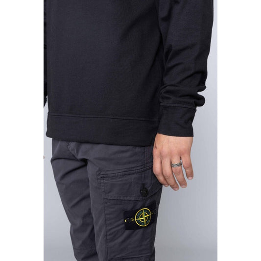 STONE ISLAND Long Sleeve Sweat Black ORIGINAL 761563750 V0029