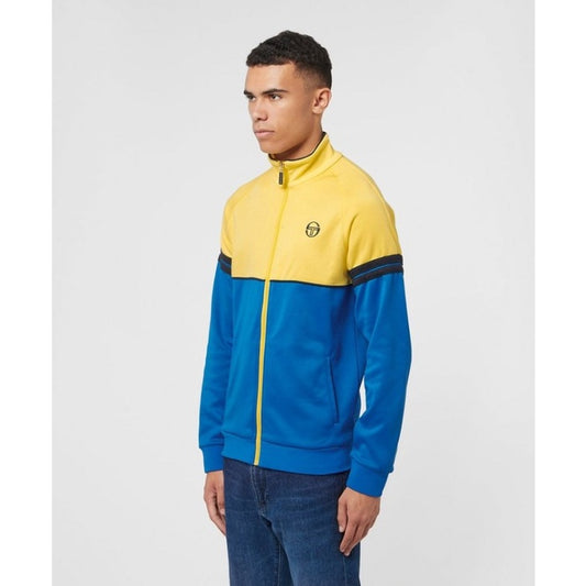 Sergio Tacchini Orion Tracktop Yellow Blue Black Exclusive ORIGINAL