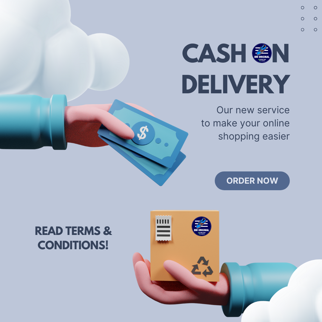 BM STORE ORIGINAL FOOTWEAR SEKARANG MENERIMA COD