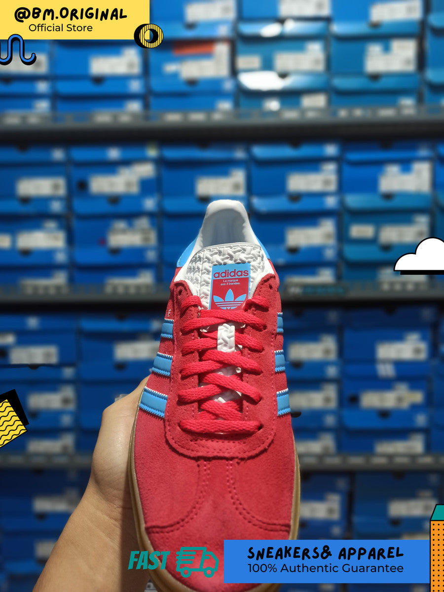 Adidas Gazelle Bold Active Pink Semi Blue Burst Cloud White IE0421