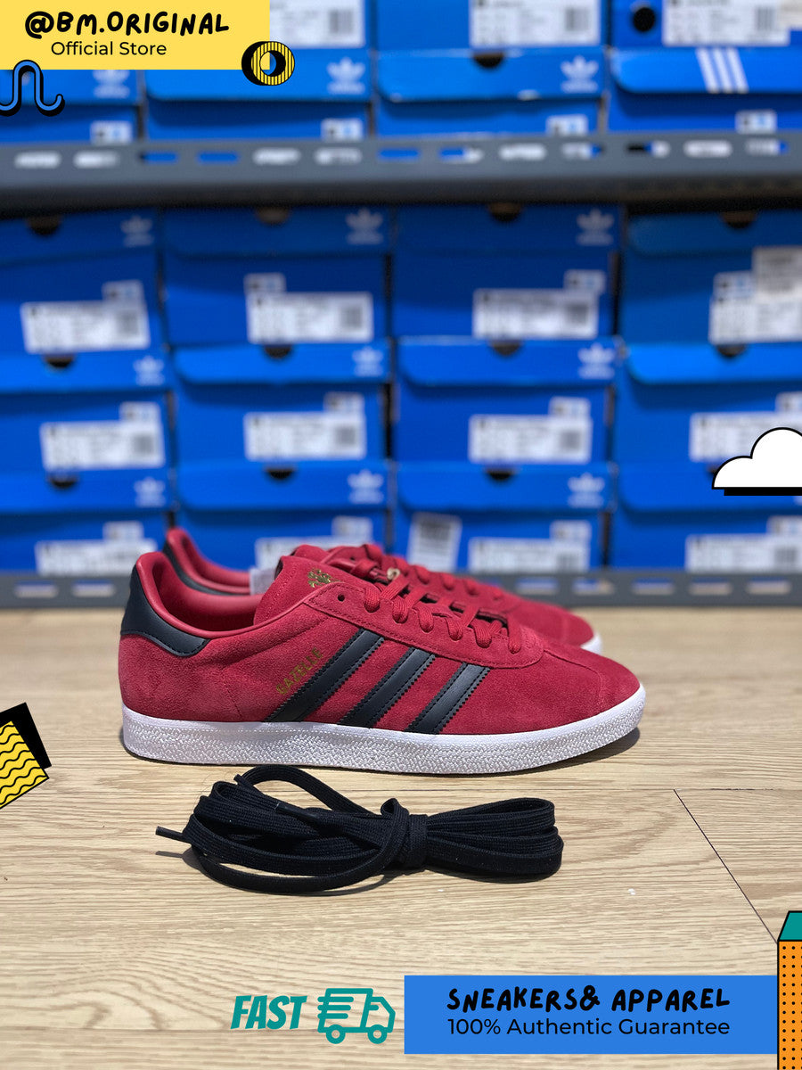 Adidas Gazelle x Manchester United MUFC Red Core Black White IE8503