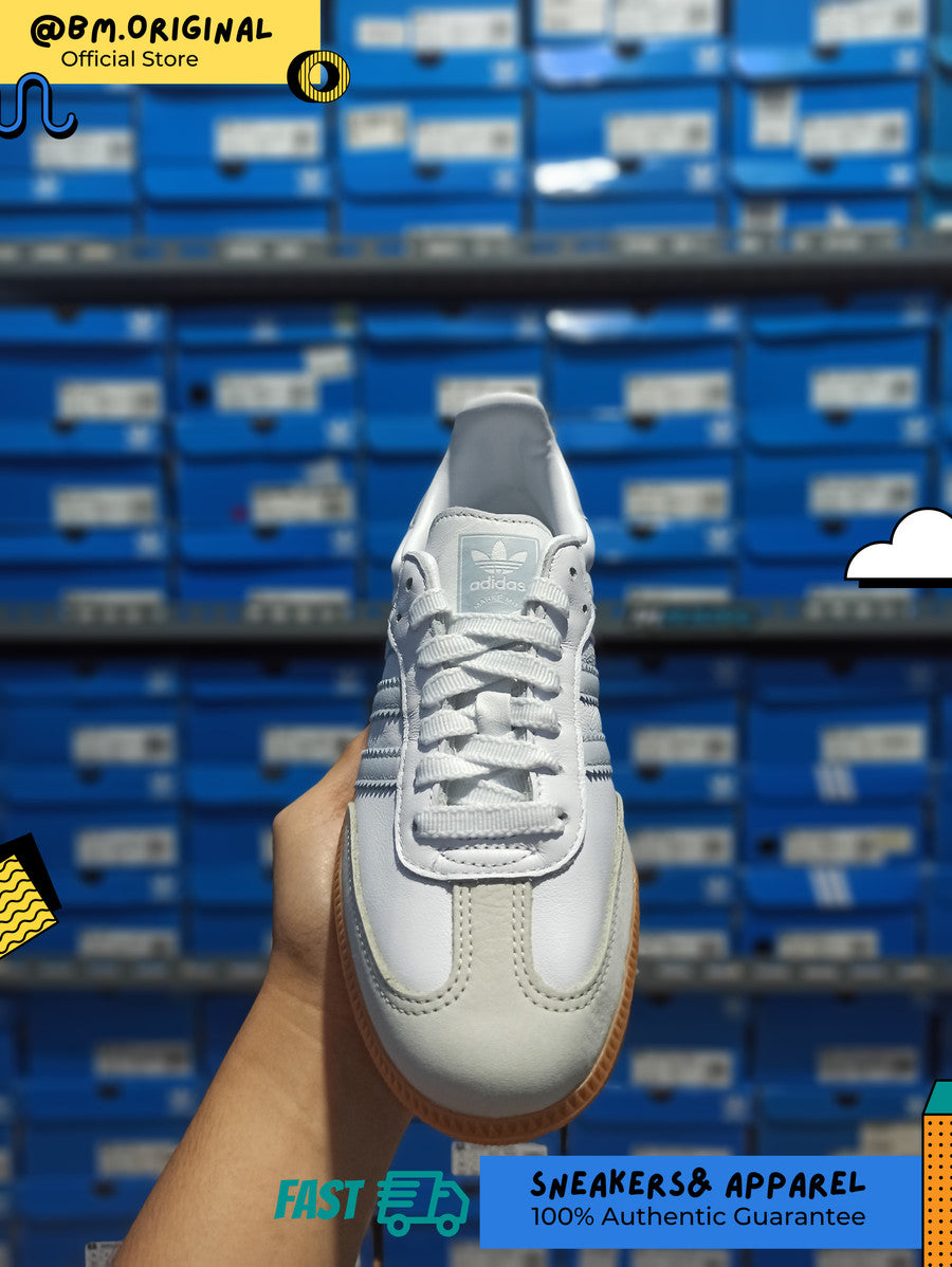 Adidas Samba OG Cloud White Halo Blue Off White IE0877