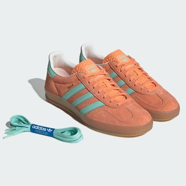 Adidas Gazelle Indoor Easy Orange Clear Mint Gum IH7499