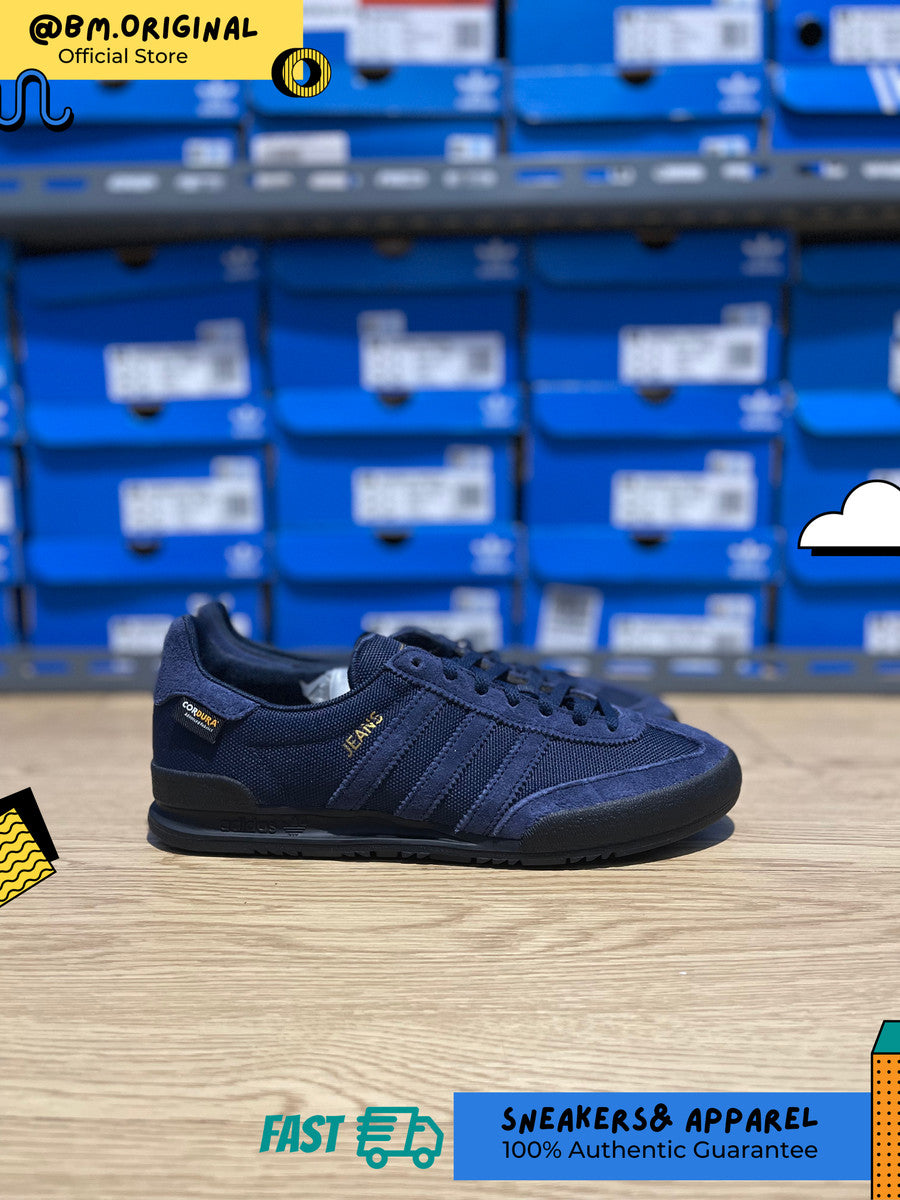 Adidas Jeans Blue Deep Marine Gold Metallic Black ID8807