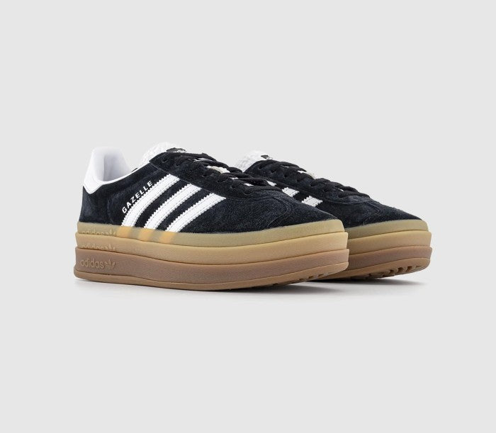Adidas Gazelle Bold Black White Gum IE0876