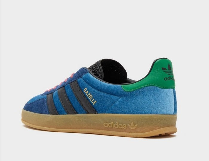 Adidas Gazelle Indoor Velour Blue Green Pink IH3309