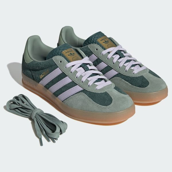 Adidas Gazelle Indoor Mineral Green Silver Dawn Silver Green JI0323
