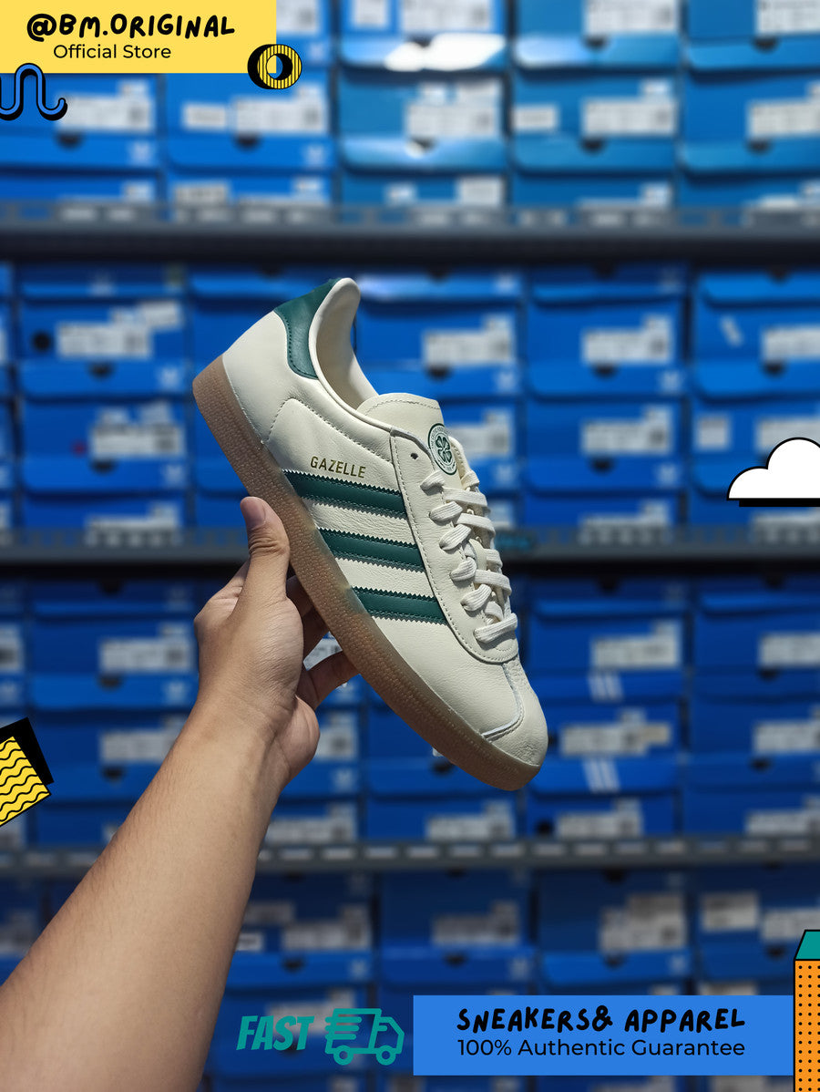 Adidas Gazelle Celtic Cream White Collegiate Green Gum IG6435