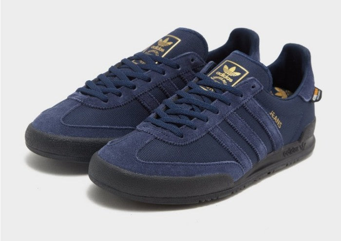 Adidas Jeans Blue Deep Marine Gold Metallic Black ID8807