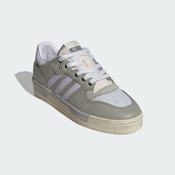 Adidas Rivalry Low x Nice Kicks Grey Two Dash Grey Cream White IH2597
