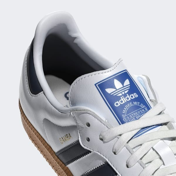 Adidas Samba OG Cloud White Night Indigo Gum IF3814