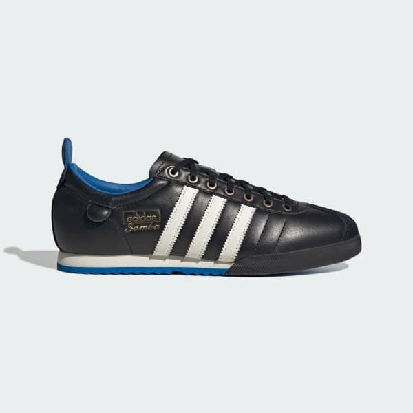 Adidas Samba 62 Core Black Cloud White Blue Bird IH8603