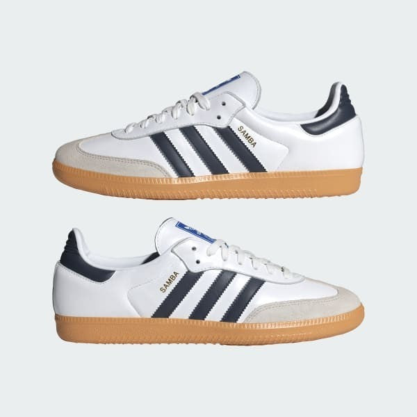 Adidas Samba OG Cloud White Night Indigo Gum IF3814