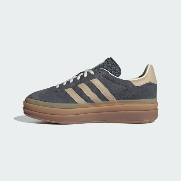 Adidas Gazelle Bold Grey Six Magic Beige Cream White IE0428