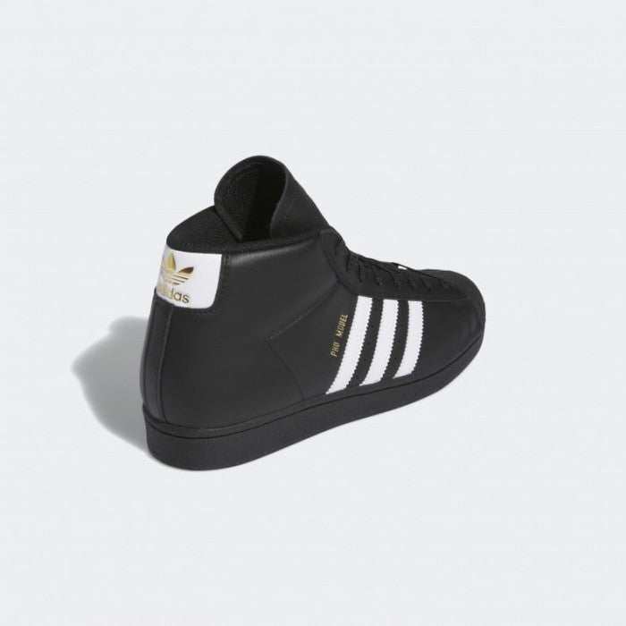 Adidas Pro Model Core Black Cloud White Gold Metallic IE6593