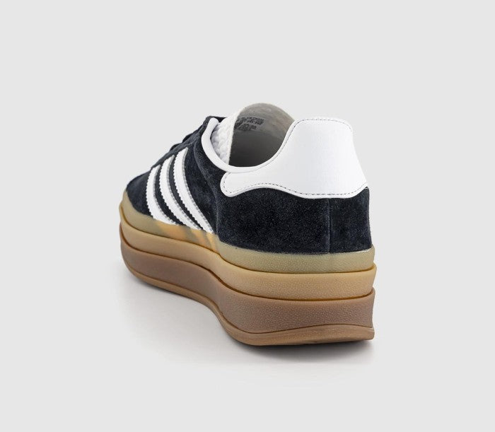 Adidas Gazelle Bold Black White Gum IE0876