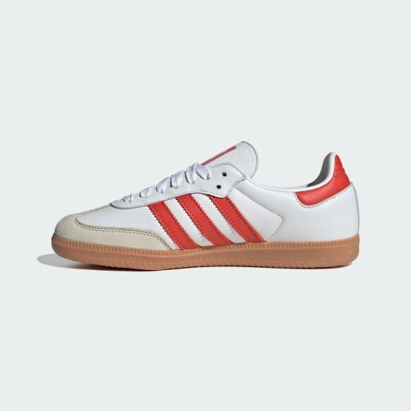 Adidas Samba OG Cloud White Solar Red Off White IF6513