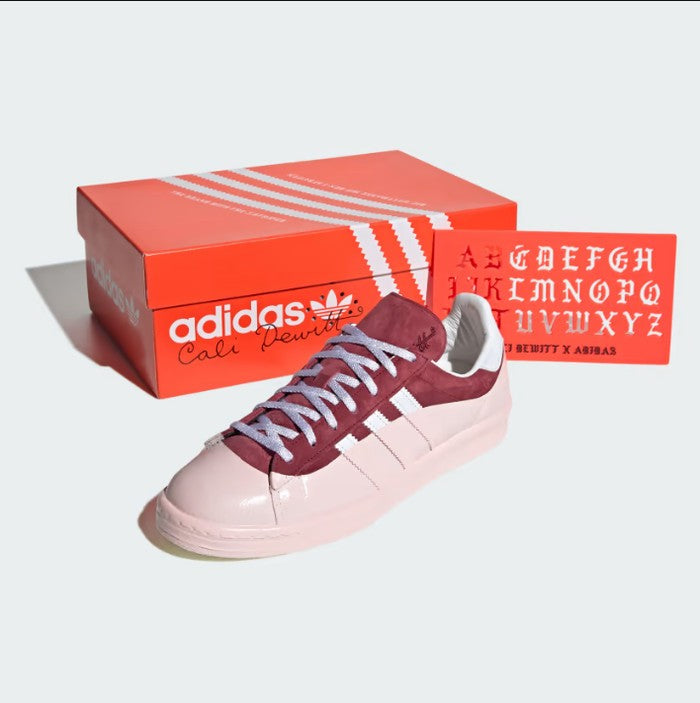 Adidas Campus 80 Cali De Witt Collegiate Burgundy Cloud White IG3138