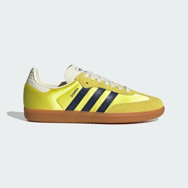 Adidas Samba OG Shock Yellow Night Indigo Cream White JI2594