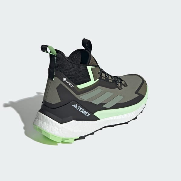 Adidas Terrex Free Hiker Hiking Goretex 2.0 Olive Strata Silver IE5127