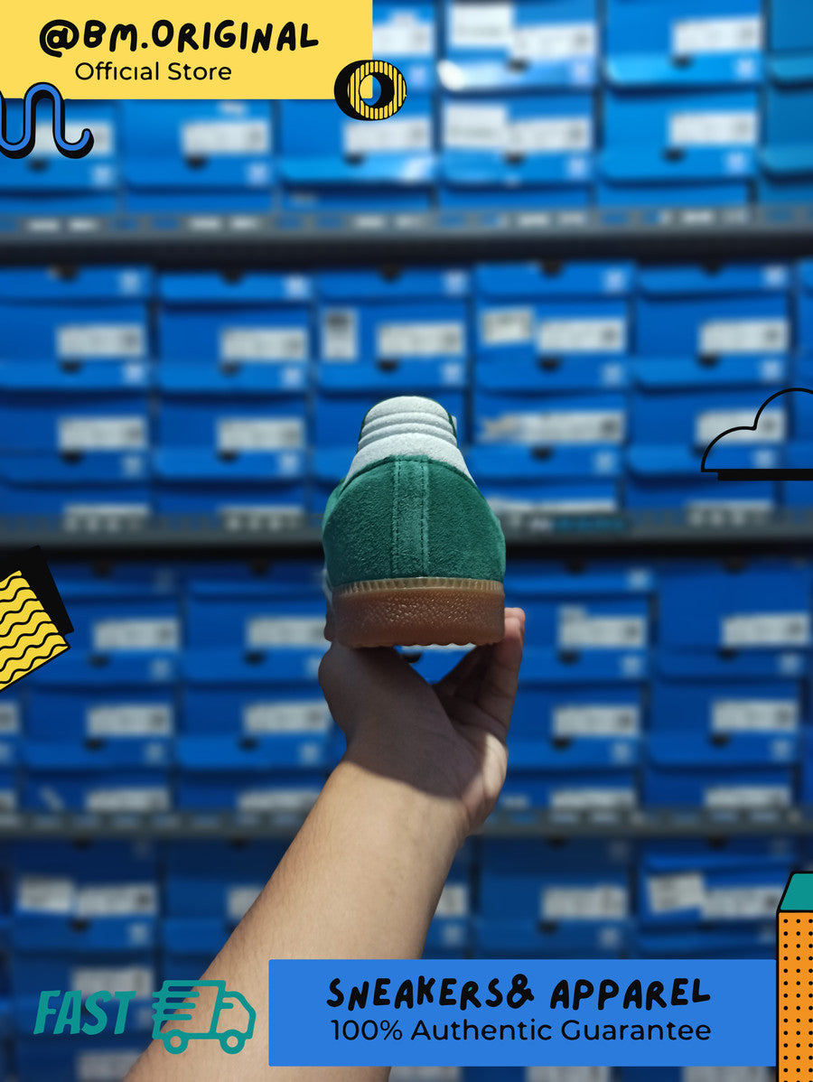 Adidas Samba OG Green White Gumsole ID2054
