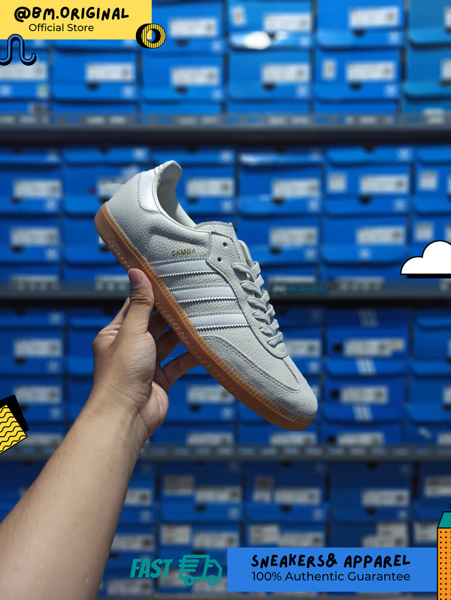 Adidas Samba OG Chalk White Wonder Beige IE7013 – BM STORE ORIGINAL FOOTWEAR