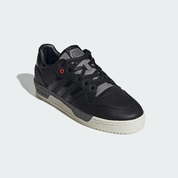 Adidas Rivalry Low x Nice Kicks Core Black Core Black White IH2598