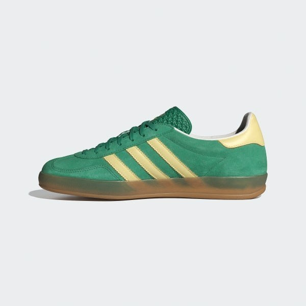 Adidas Gazelle Indoor Semi Court Green Almost Yellow Gum IH7500