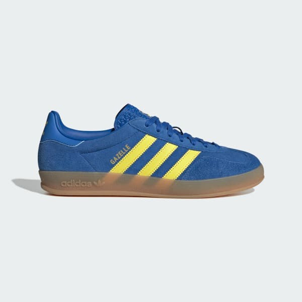 Adidas Gazelle Indoor Blue Pure Sulur Gum JQ2691